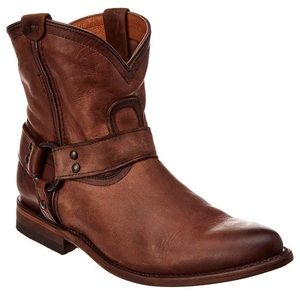 Frye Wyatt Harness Short Western Boots
